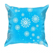 3D подушка Snowflakes pattern