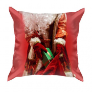3D подушка Santa Claus with a bag