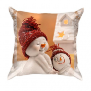 3D подушка Christmas toy snowman