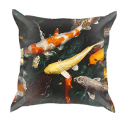 3D подушка яскраві рибки