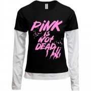 Комбінований лонгслів Pink is not dead (1)