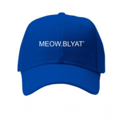 Кепка с надписью "Meow blyat"
