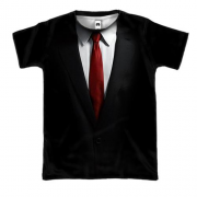 3D футболка Hitman - костюм агента 47 (2)