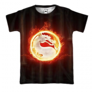 3D футболка Mortal Kombat Logo (2)