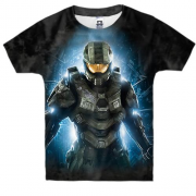 Детская 3D футболка Halo 4 Master Chief