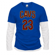 Лонгслив комби Cleveland Cavaliers LeBron James