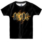 Детская 3D футболка AC/DC