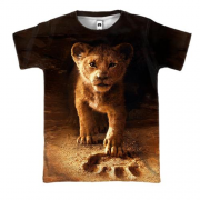 3D футболка с львенком Симба