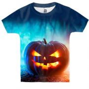 Дитяча 3D футболка Гарбуз Halloween