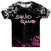 Детская 3D футболка Игра в Кальмара - Squid game