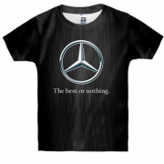 Детская 3D футболка Mercedes-Benz - The best or nothing