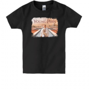 Дитяча футболка з написом "The young Pope"