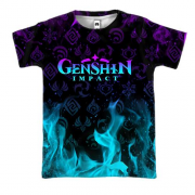 3D футболка Genshin Impact (2)