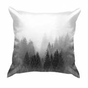 3D подушка «Туманный лес»