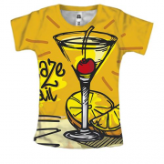 Жіноча 3D футболка Kamikaze cocktail