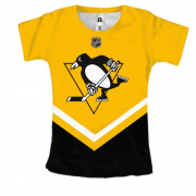 Женская 3D футболка Pittsburgh Penguins (2)