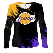 Женский 3D лонгслив Los Angeles Lakers