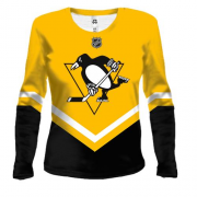 Женский 3D лонгслив Pittsburgh Penguins (2)