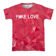 3D футболка Fake love BTS