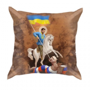 3D подушка з українським воїном (2)