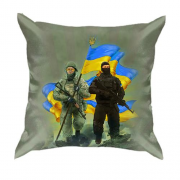 3D подушка Українські воїни