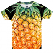 Детская 3D футболка с ананасом