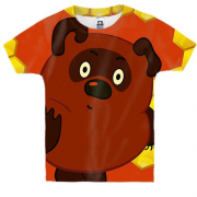 Дитяча 3D футболка з Вінні Пухом