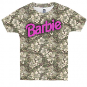 Дитяча 3D футболка с надписью "Барби"