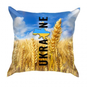 3D подушка Ukraine (поле пшениці)