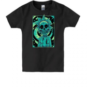 Детская футболка с зомби Риком