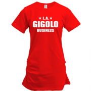 Подовжена футболка La Gigolo Bussiness