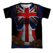 3D футболка "Костюм Капитан Картер"