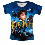 Женская 3D футболка "Гарри Поттер"