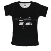 Жіноча 3D футболка "Nike Just do It"