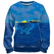 3D свитшот Русский Титаник нашел свой айсберг