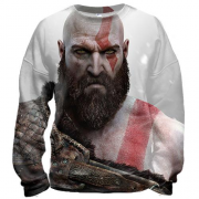 3D світшот Kratos - God of War3
