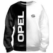3D свитшот Opel logo (Black and White)