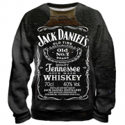 3D свитшот с бутылкой Jack Daniels