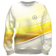 3D свитшот Mercedes-Benz (абстракция)