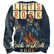 3D свитшот Lets rock soul
