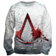 3D свитшот Assassin’s Creed лого