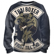 3D свитшот Thai Boxer