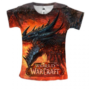 Женская 3D футболка "World of Warcraft"