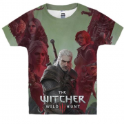 Дитяча 3D футболка "Witcher 3: Wild Hunt"