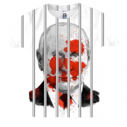 Дитяча 3D футболка "Путін за ґратами"