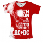 Жіноча 3D футболка "AC/DC"