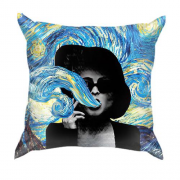 3D подушка "Марла на картине Ван Гога"
