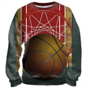 3D свитшот Basketball кольцо