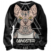 3D свитшот Gangster Cat