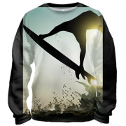 3D свитшот Surfer Silhouette